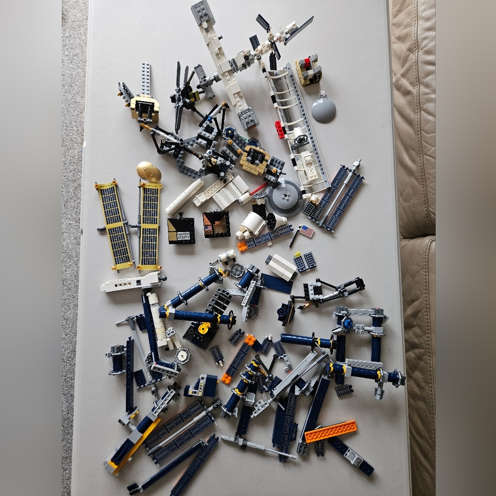 LEGO Space Lot ISS NASA Satellite Parts